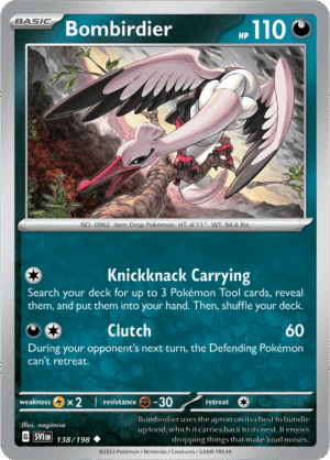 Scarlet & Violet - #138 Bombirdier