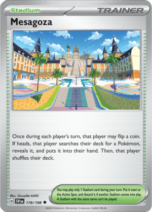 Scarlet & Violet - #178 Mesagoza