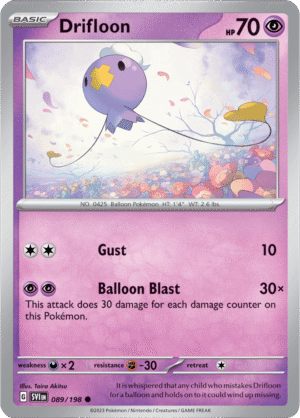 Scarlet & Violet - #089 Drifloon